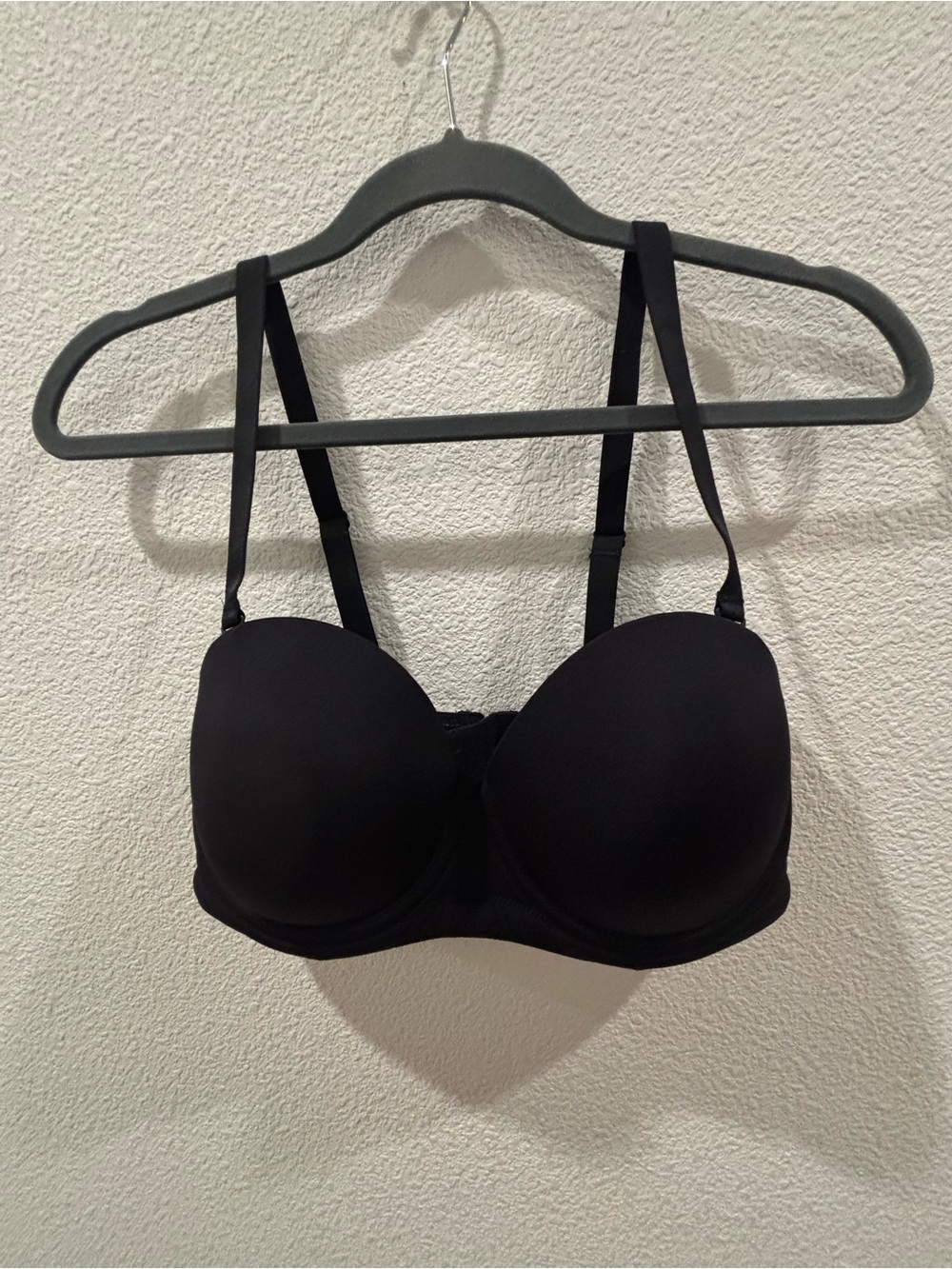 Wacoal Black Convertible Strapless T-Shirt Bra